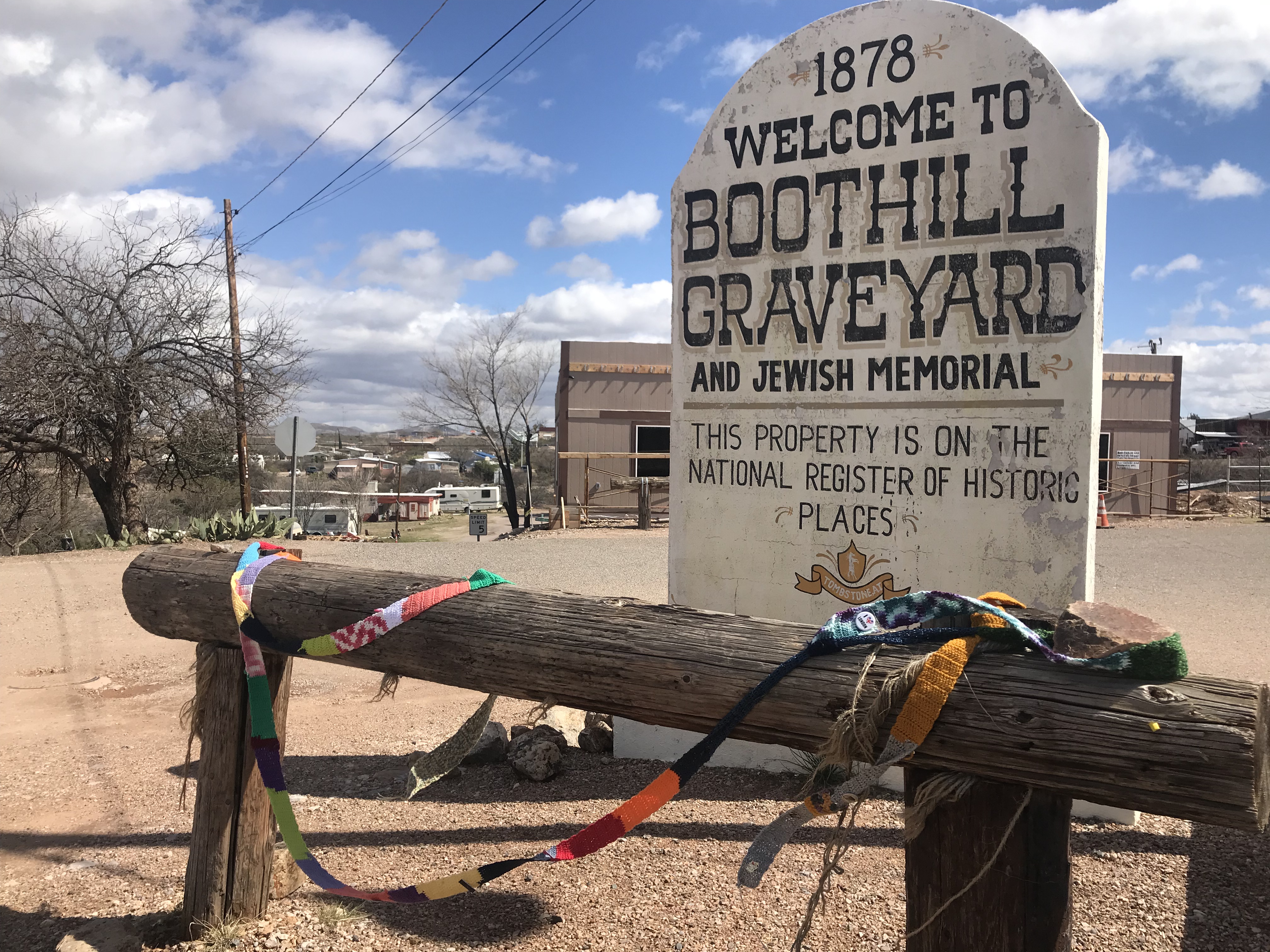 The Ugly Scarf at the Boothill Graveyard and Jewish Memorial