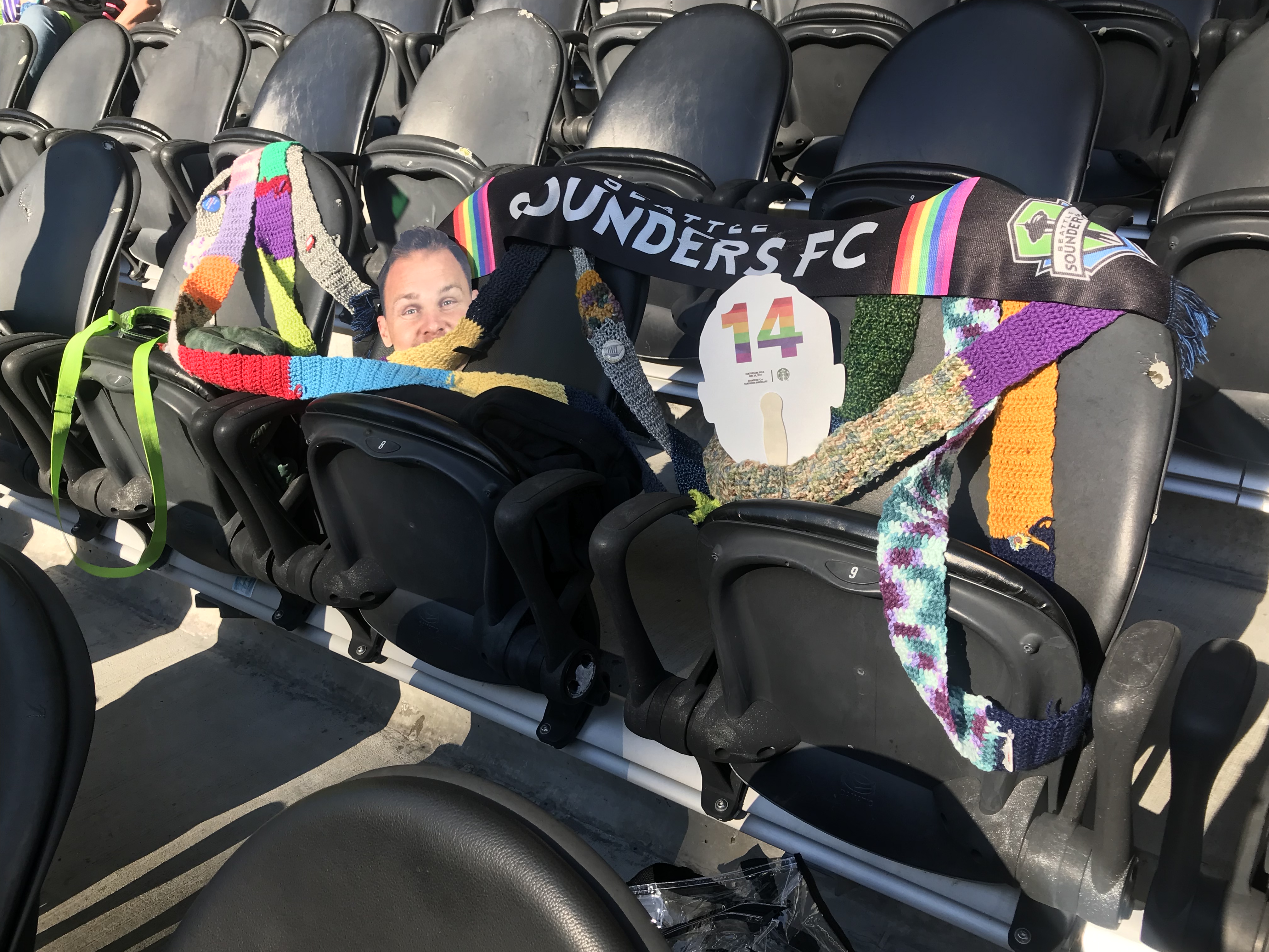 The Ugly Scarf at CenturyLink Field, Seattle, Washington