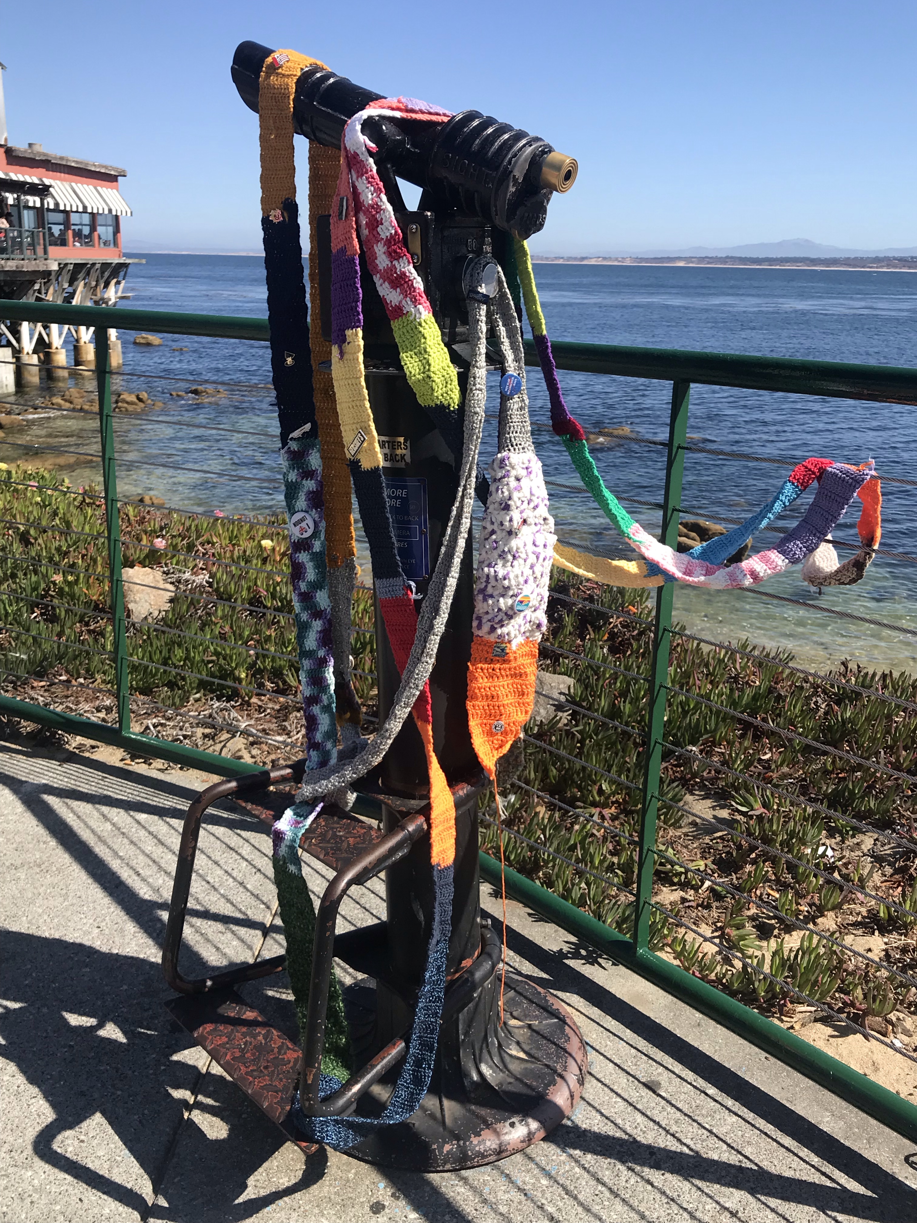 The Ugly Scarf at Cannery Row, Monterey, CA